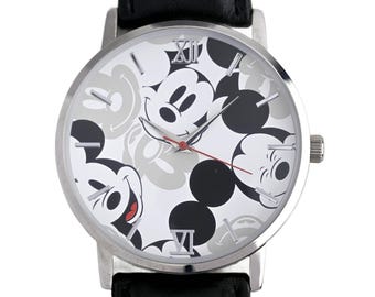 Retro Mickey Mouse Watch Lorus Quartz Mickey Mouse Wrist  display picture 2