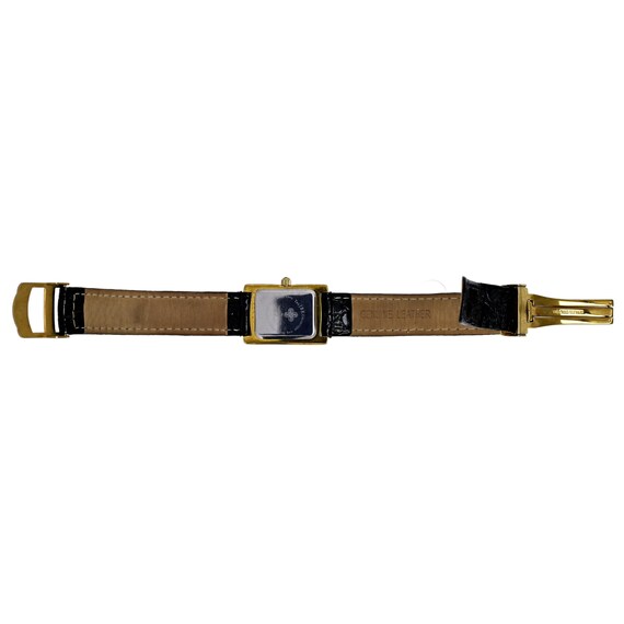 Camrose & Kross ladies 925 wristwatch Camrose and Kross JBK Ladies Tank Gold Plated Vintage 90 main image 4