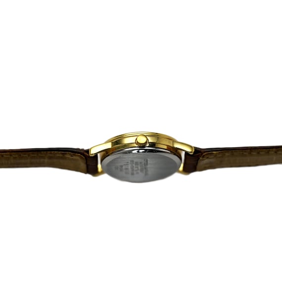 Citizen Ladies Vintage Gold Plated Wrist Watch Silver Dial 