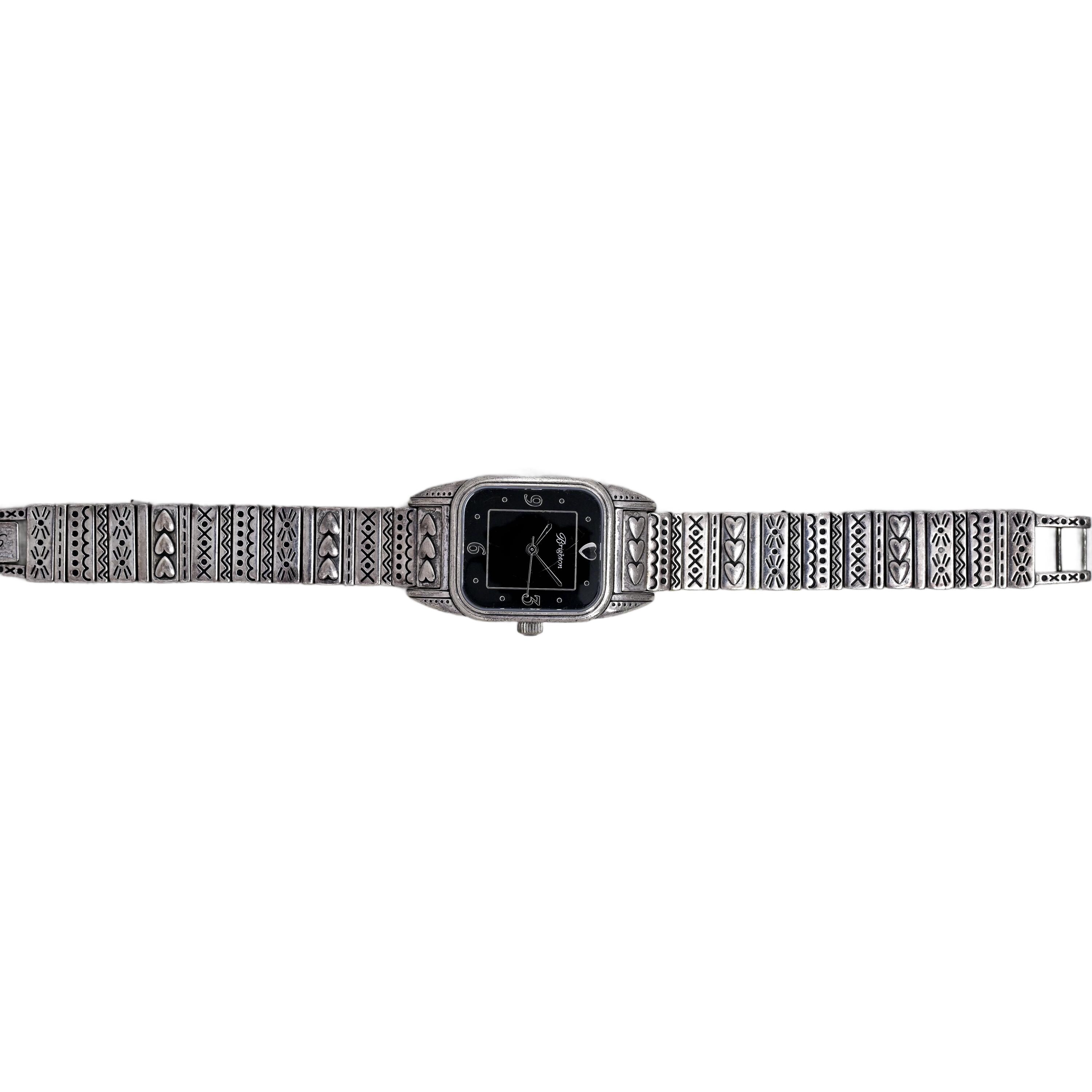 Brighton Brussels Tank Silver Plated Ladies Wrist Watch - Etsy display picture 1