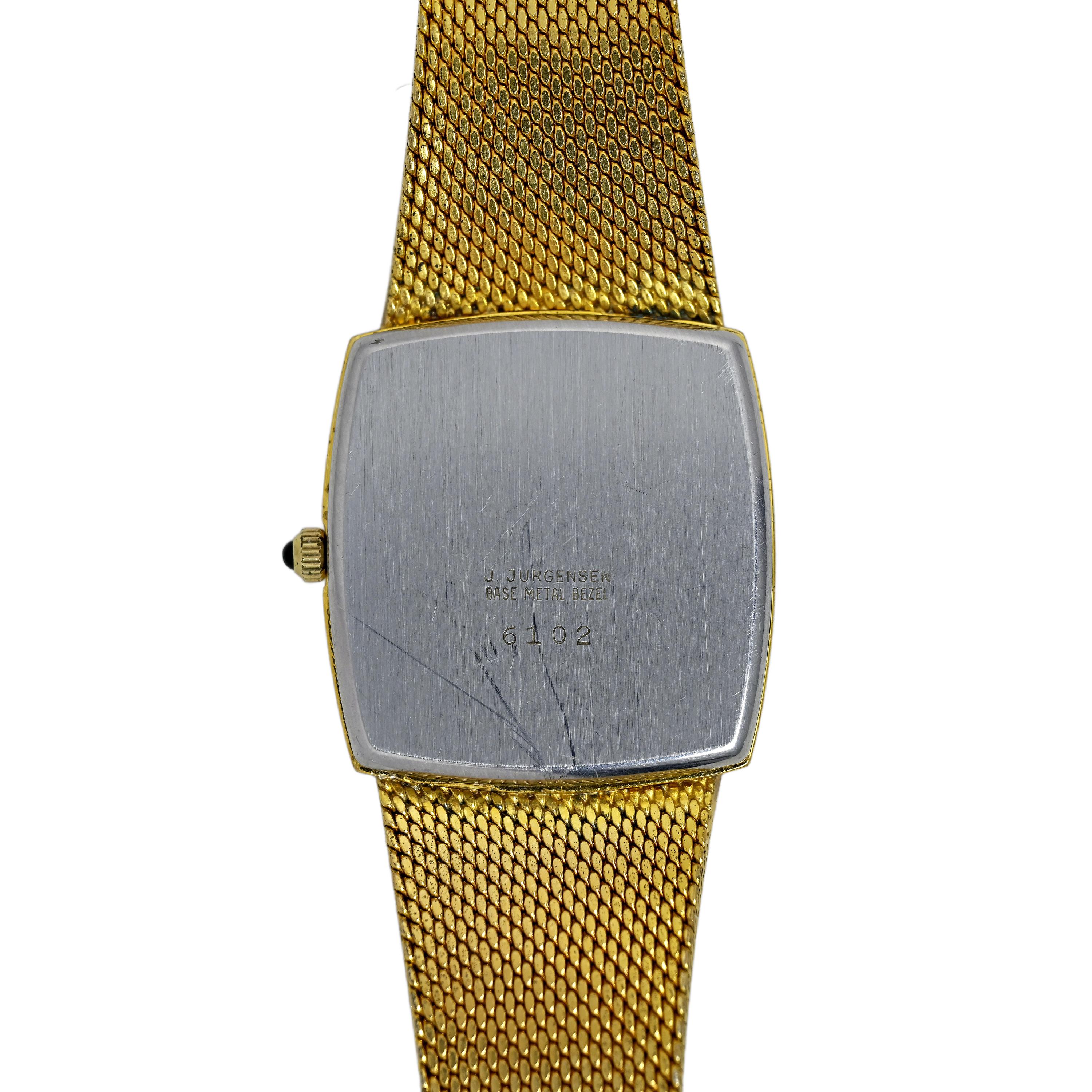 Jules Jurgensen Men's Wrist Watch Gold Plated 6102 29mm - Etsy