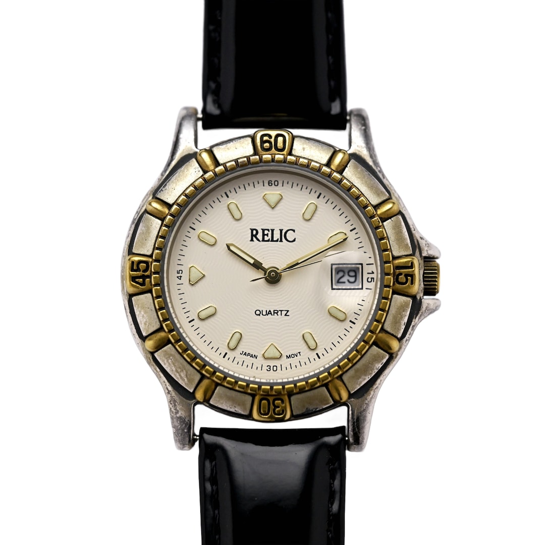 Wrist Watches Relic Mechanical Watch Two-tone Rectangular Relic