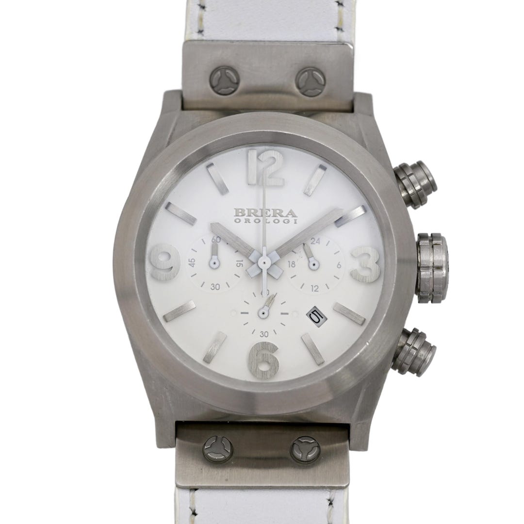 BRERA OROLOGI Tachymeter シルバー/ブラック BRERA OROLOGI Watches BRET3C4301 Eterno Chrono 2 Chronograph