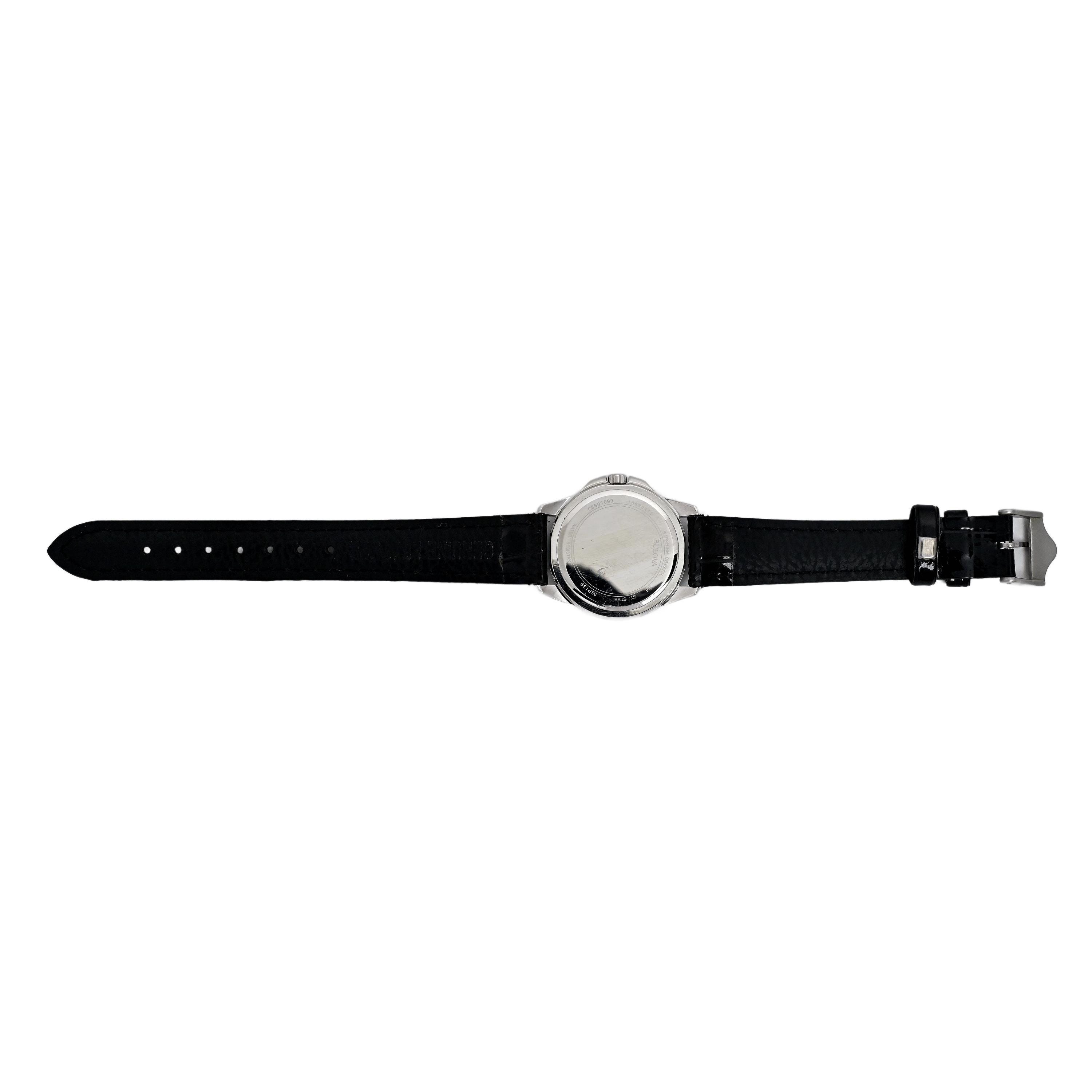 Bulova Designer 98P139 Sapphire Crystal Ladies Wristwatch 34mm Bulova Designer 98P139 Sapphire Crystal Ladies Wristwatch  main image 4