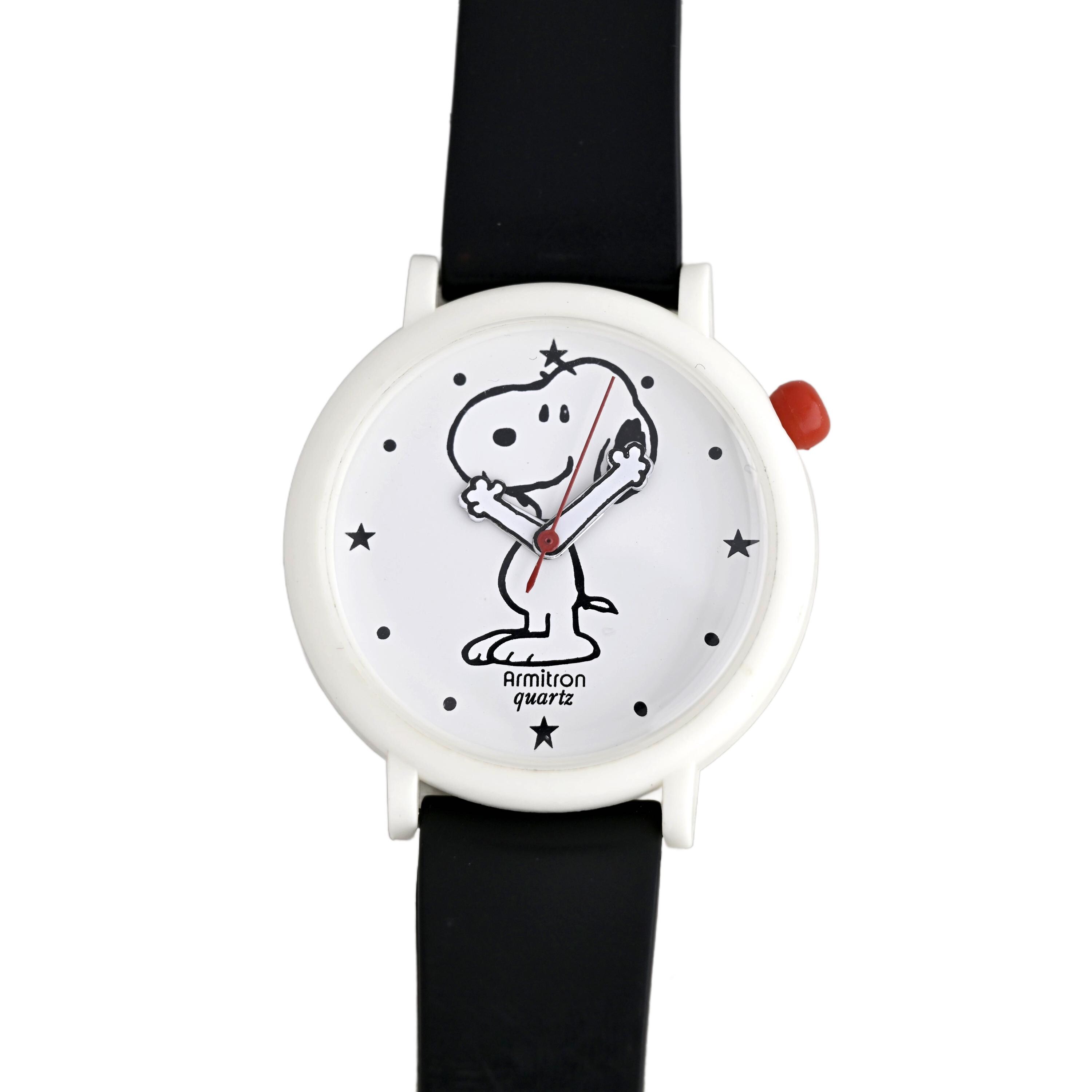 電池交換済　ARMITRON×SNOOPY　アーミトロン　スヌーピー　ダイバーズ Armitron Snoopy Watch - Etsy