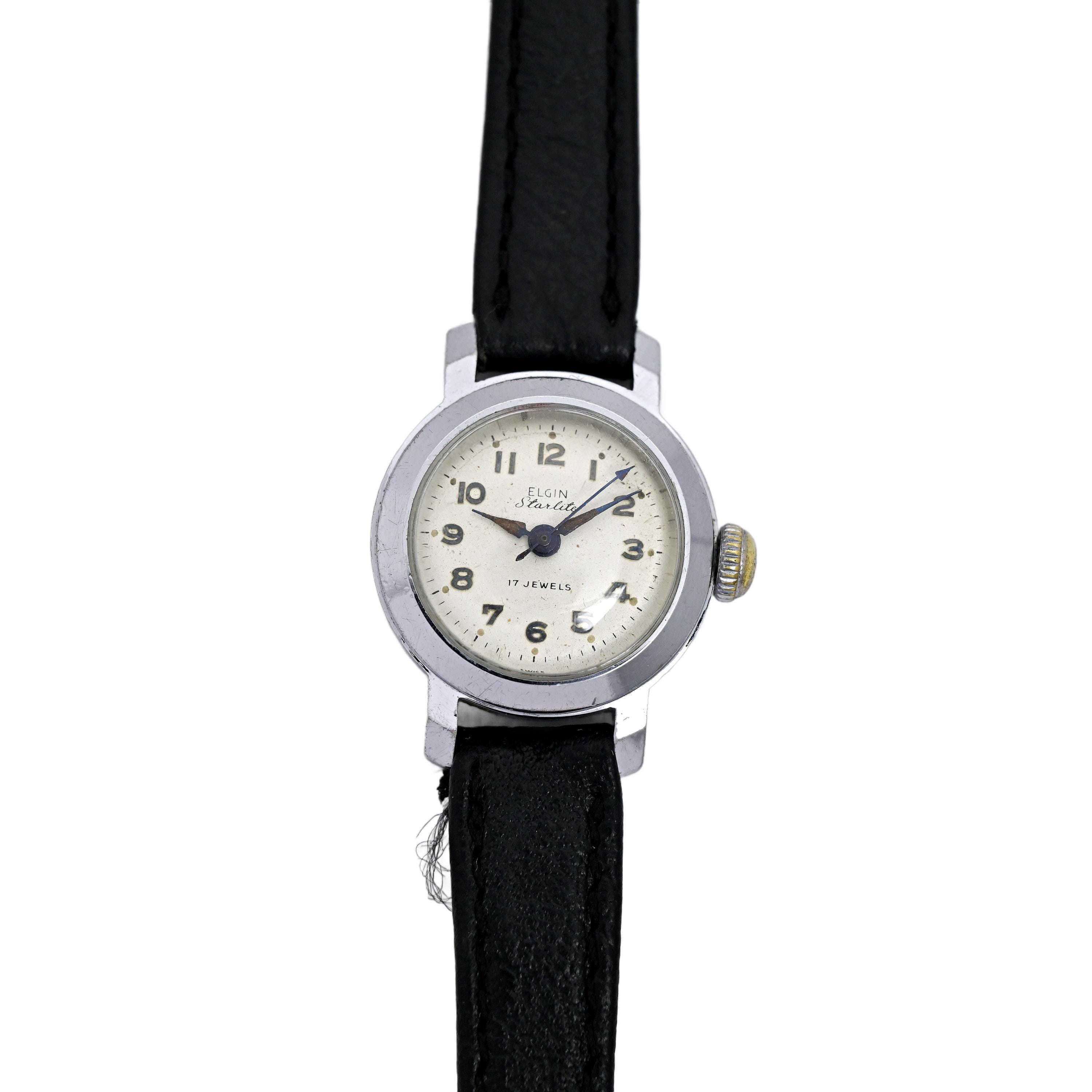 Elgin Vintage Starlite 1960 s Wrist Watch Ladies Watch Etsy Australia