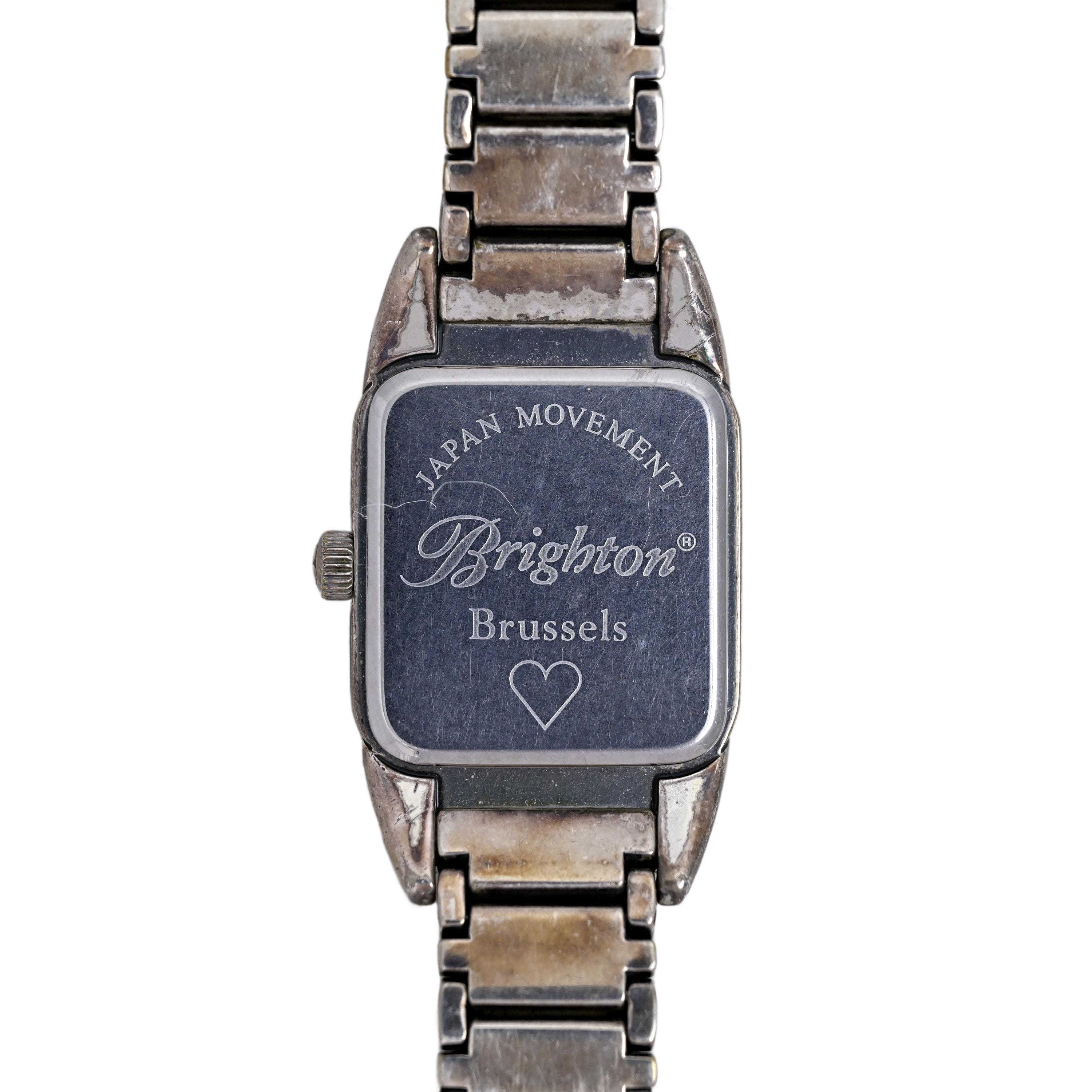 Brighton Brussels Tank Silver Plated Ladies Wrist Watch - Etsy display picture 3