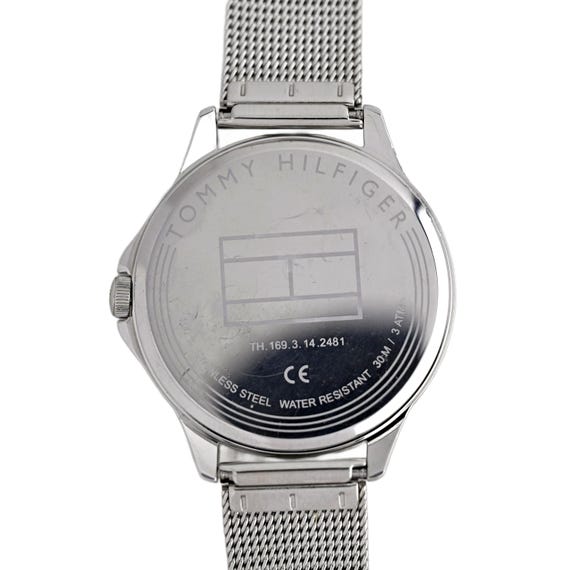 Tommy Hilfiger Silver Women\'s Watch with Mesh Strap Tommy Hilfiger Jenna Quartz Silver Dial Silver Mesh Bracelet  main image 4