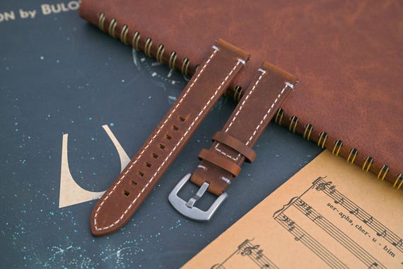 Cinturini Orologi Con Chiusura Farfalla Pelle Di Vitello Nera 18 20 22 24mm - Foto 3