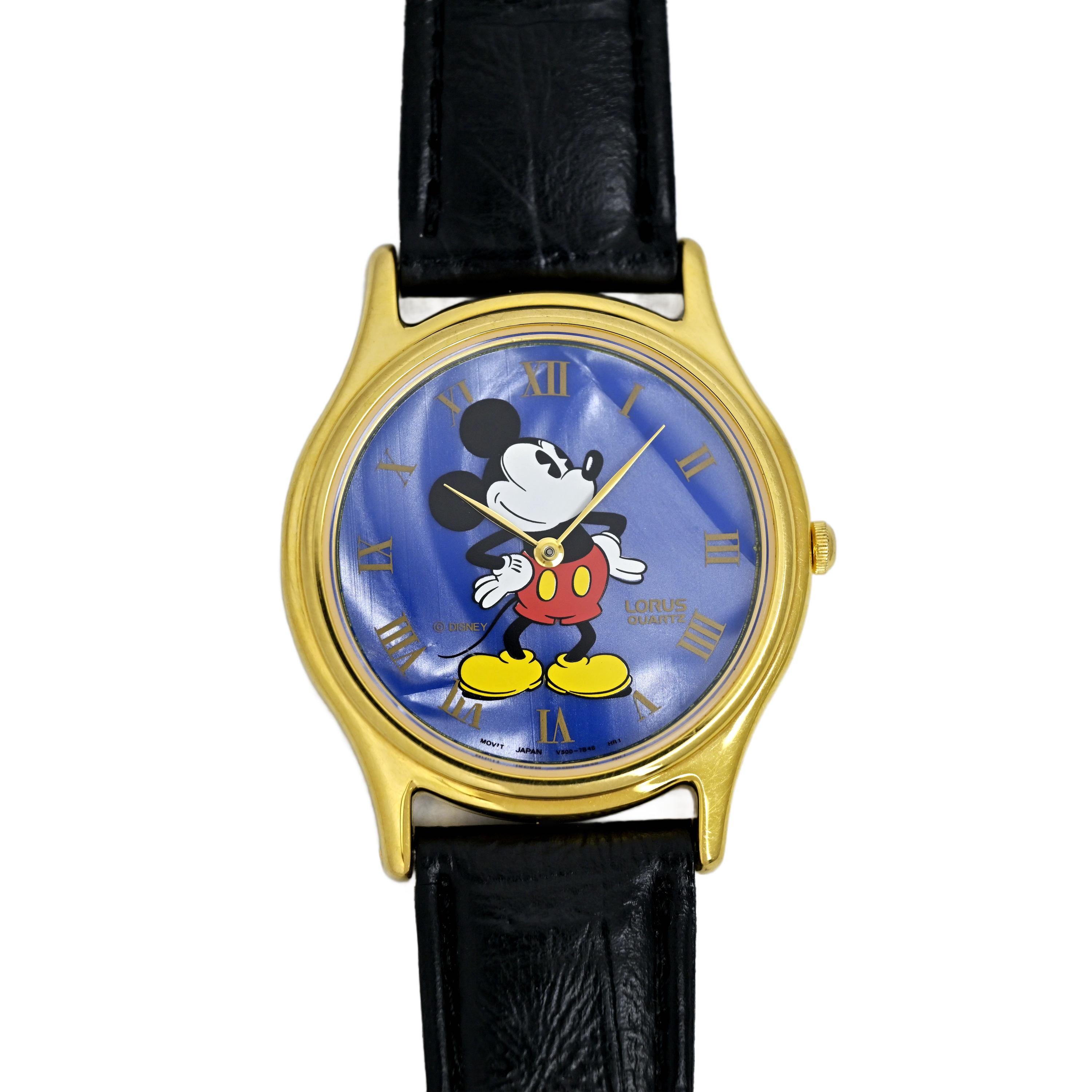 Mickey watch dial Italia
