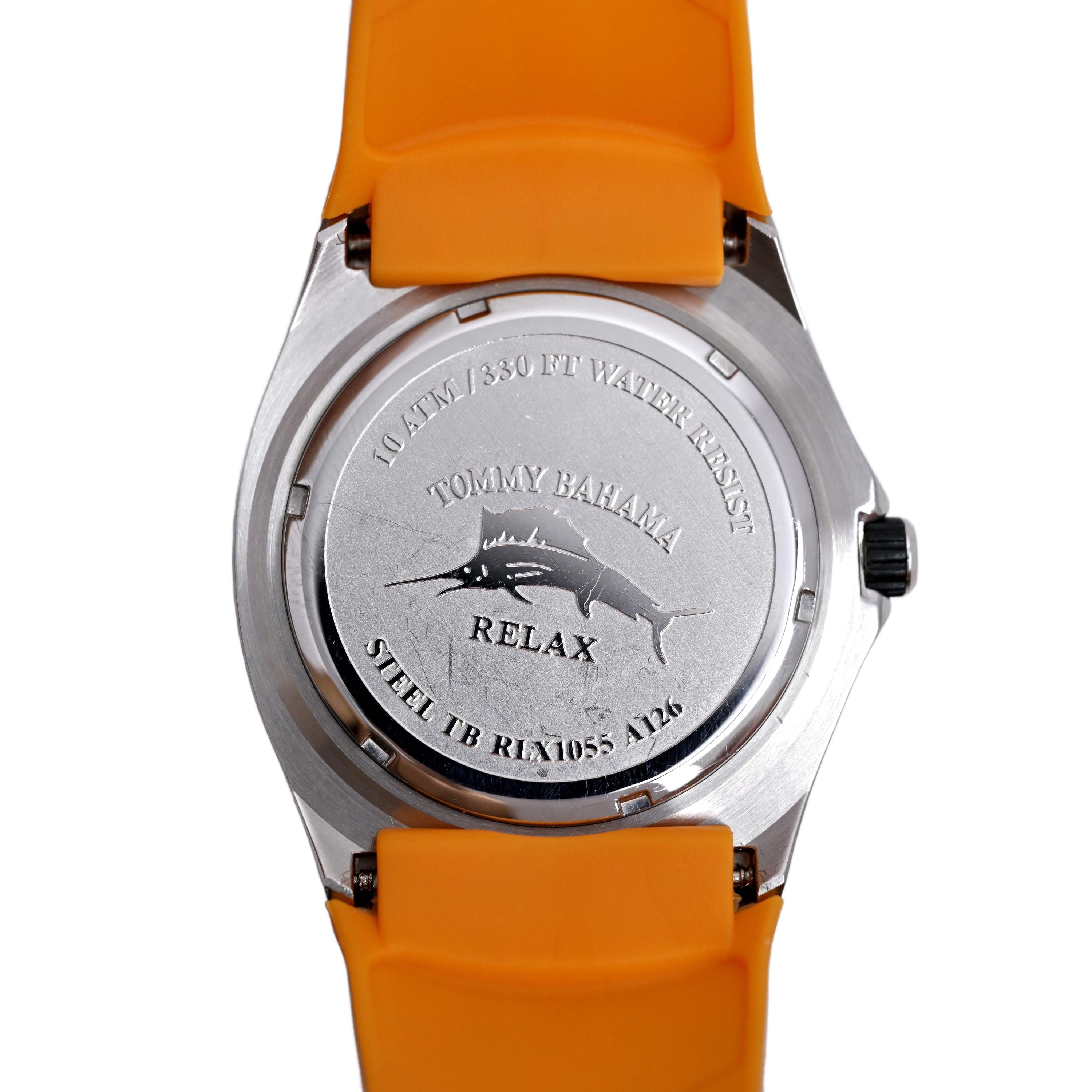 Tommy Bahama Yellow and Orange Women\'s Watches Tommy Bahama Polyurethane Band Wristwatches for sale | eBay main image 4
