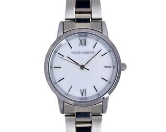 Reloj de cuarzo para mujer Vince Camuto con esfera de nácar