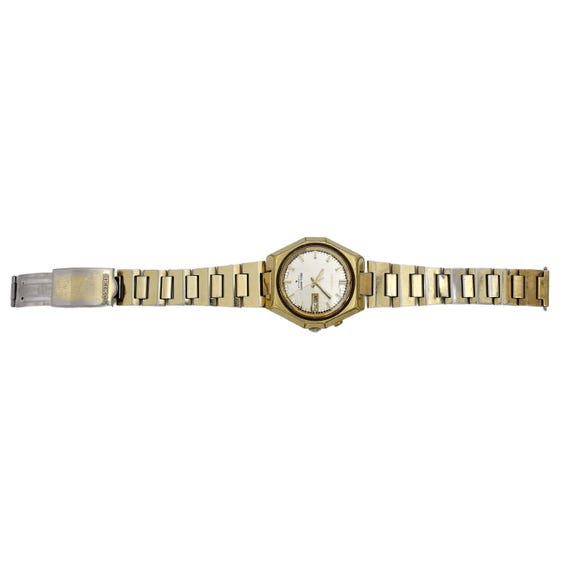 セイコー　SEIKO BELL TIMER SBT-306 アンティーク時計 Seiko Vintage Bell-matic Alarm 17 Jewel Automatic 4006 6050 Gold