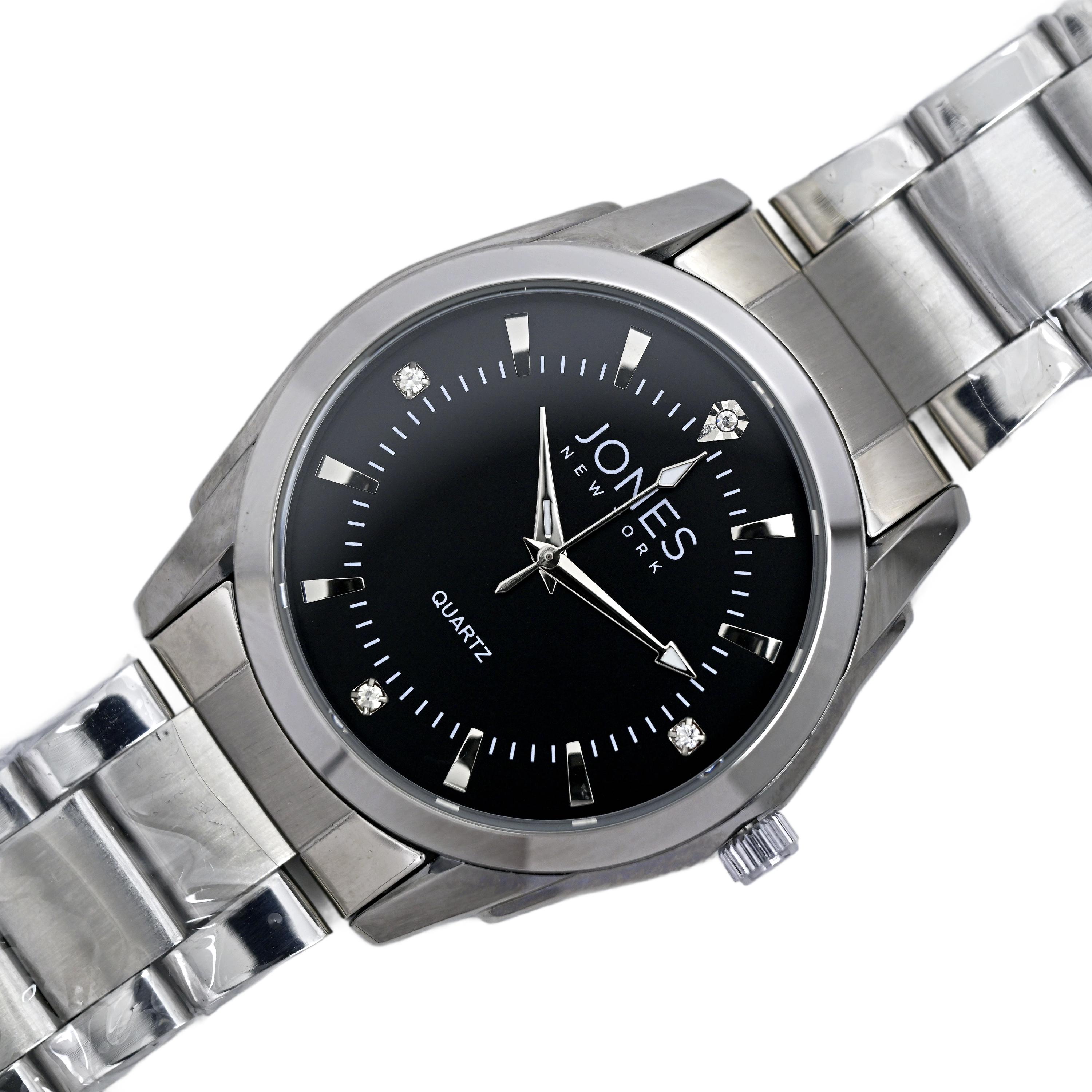 Jones New York Silver and Black Men\'s Watch Jones New York Men main image 3