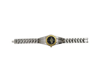 ?HARLEY-DAVIDISON, Two-Tone Watch Harley-Davidson Gold Bar & Shield Stainless Steel Mens Watch  main image 2