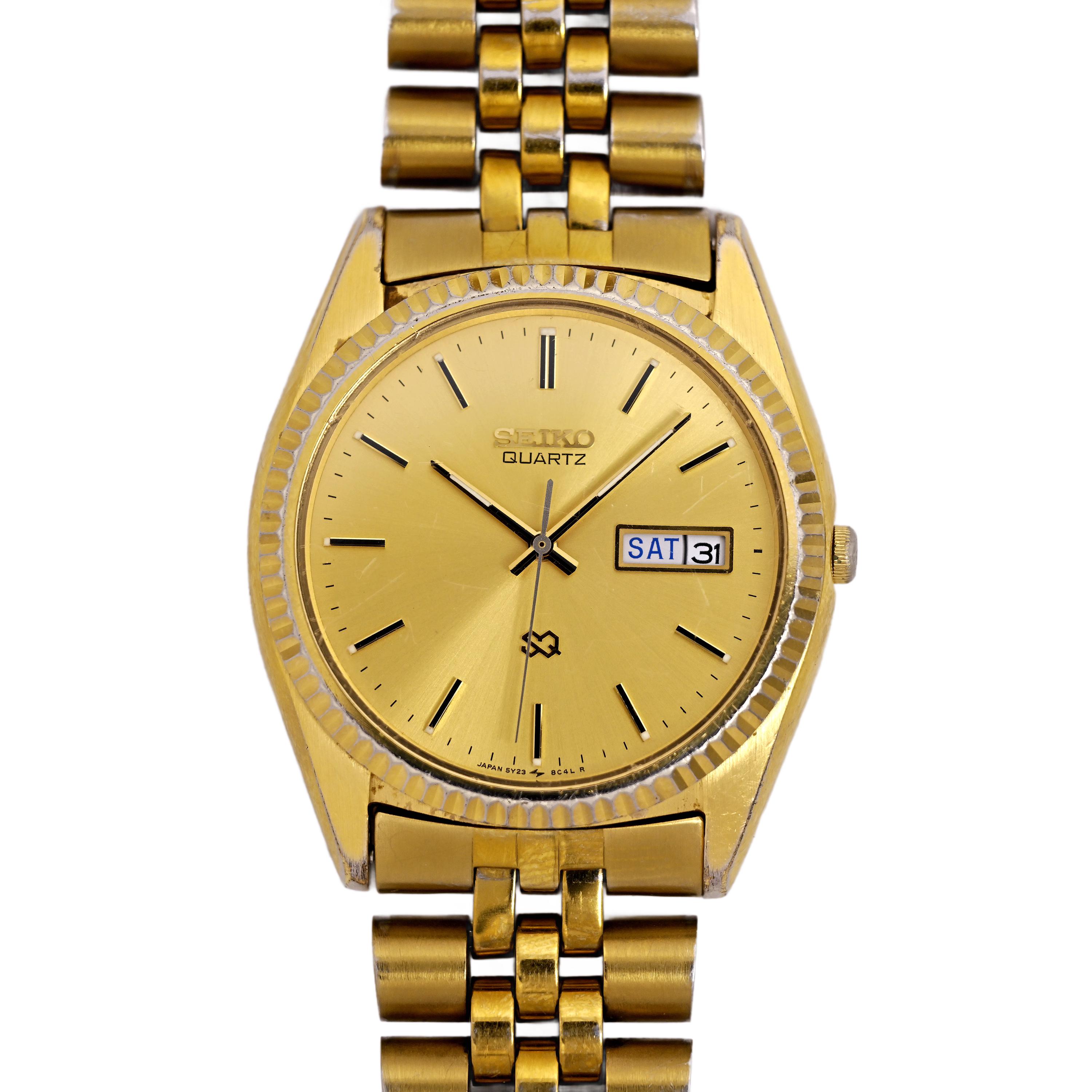 SEIKO5 デイデイト　ピラミッド　ジュビリー 新しい18mmジュビリーホローendバンド、ヨースターデプロイ