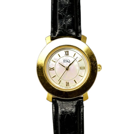 Ladies Vintage ESQ Watch Vintage 1990s ESQ Swiss Ladies Stainless Quartz Watch With  main image 4