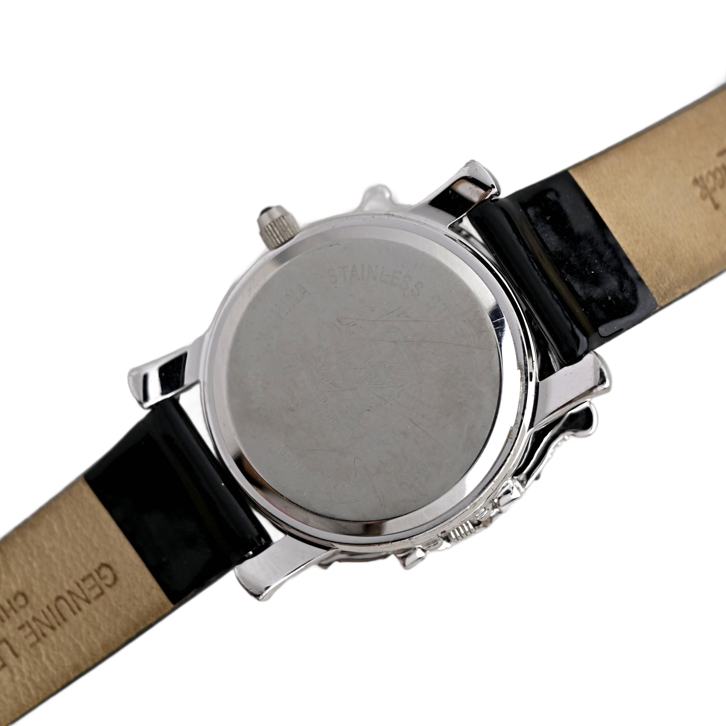 ?Victoria Wieck Crystal panda ? watch Victoria Wieck Crystal Panda Design Black Dial Bamboo  main image 2