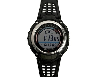 Casio Mens Multi-Function Digital Athlete's Tracking Watch Black SGW200-1V