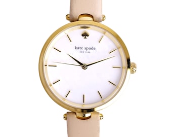 Kate Spade Ladies Gold Tone Watch White Dial