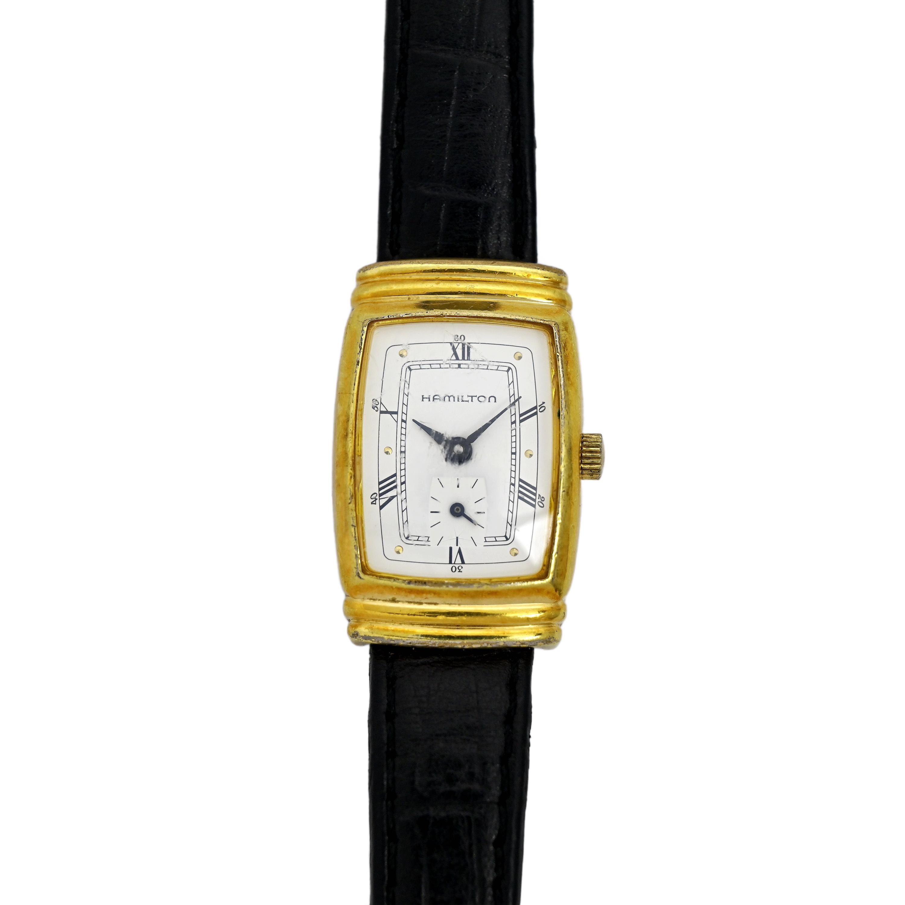 Hamilton Ardmore 6198A Vintage Ladies Gold Plated Registered