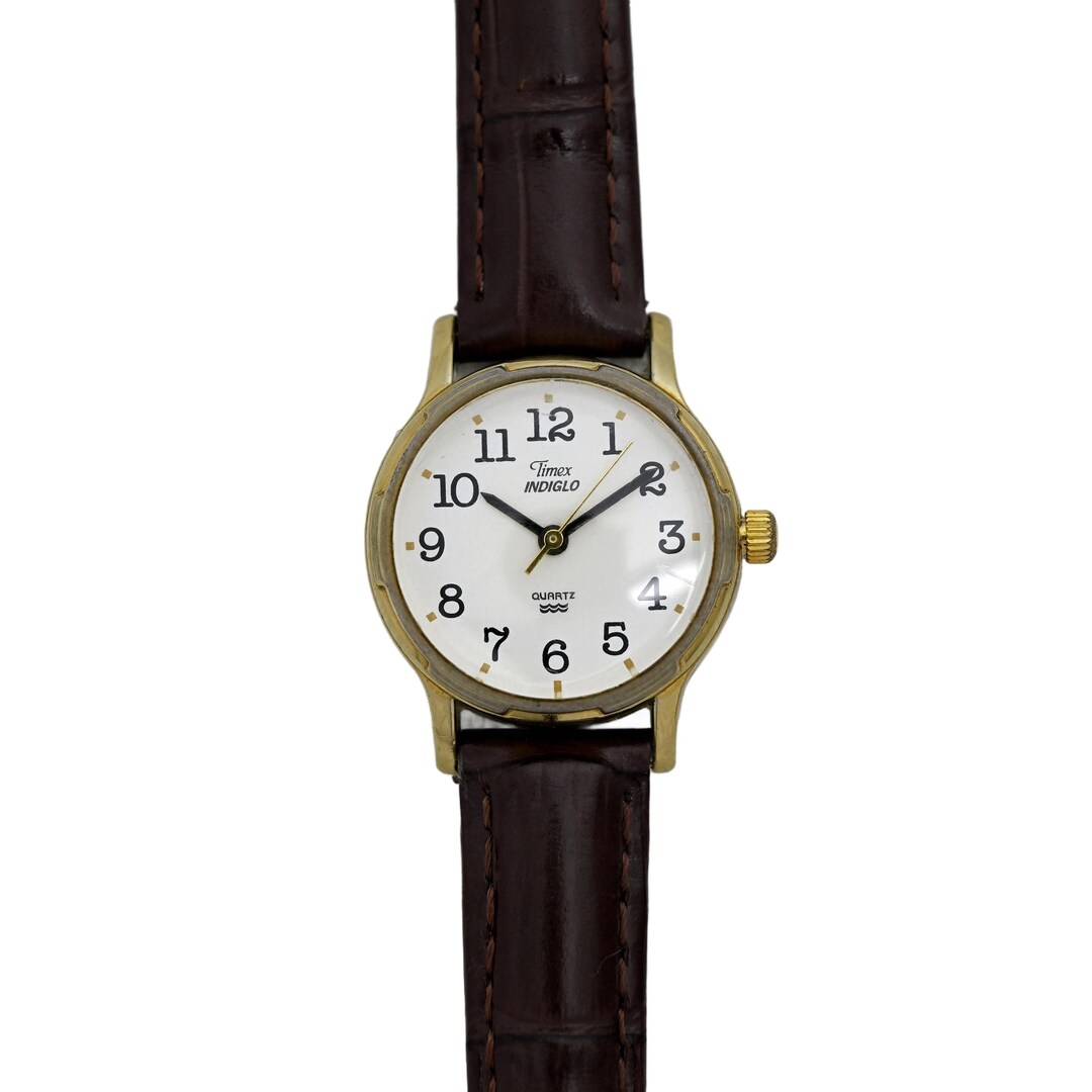 Armbanduhr Timex Damenuhr Alt Timex Vintage 1990s Damen Indiglo