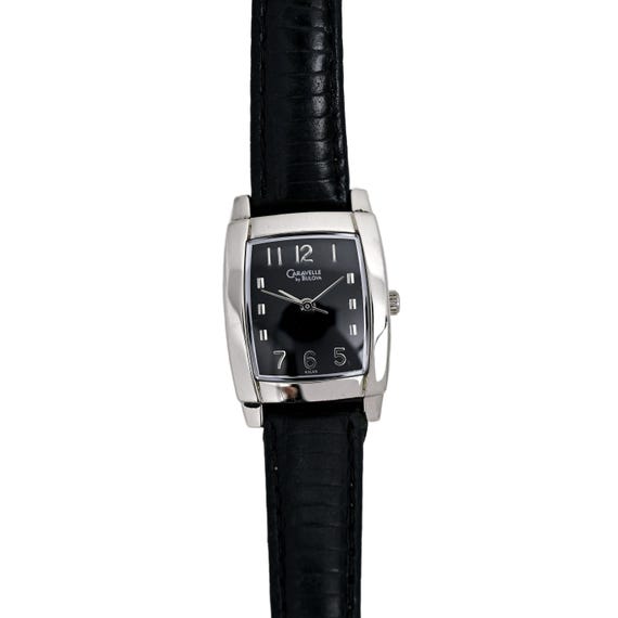 Caravelle Bulova Ladies 20mm Black Dial Watch 43L49 - Etsy  display picture 3