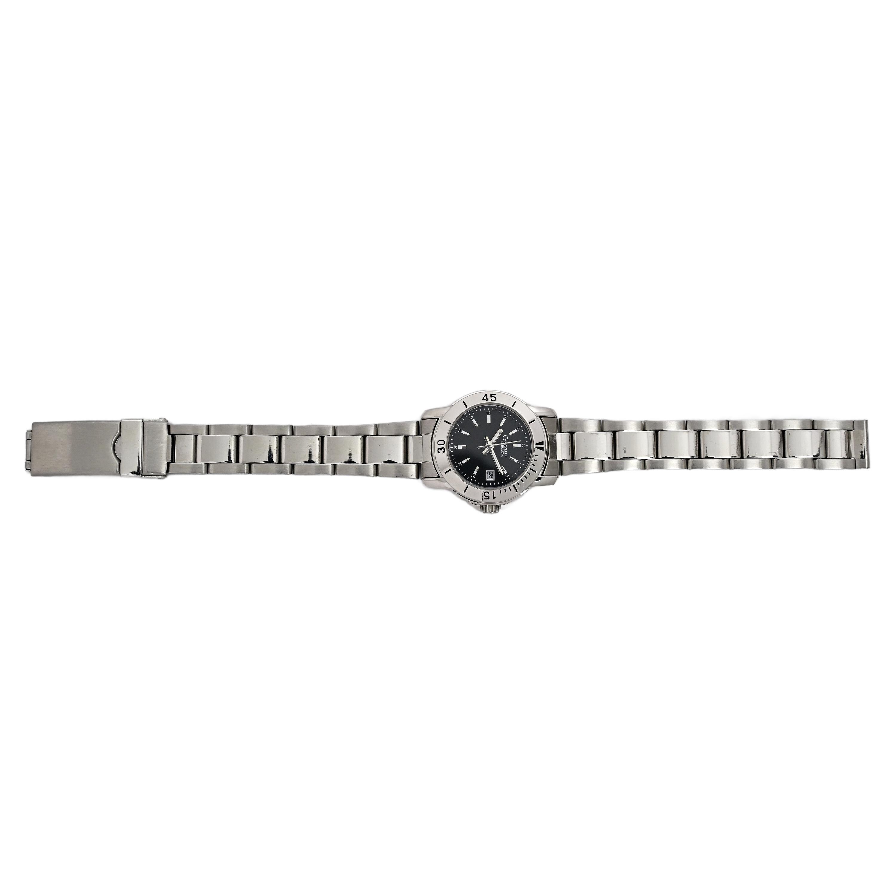 Caravelle by Bulova Black Dial Ladies Watch 28mm - Etsy Canada display picture 2