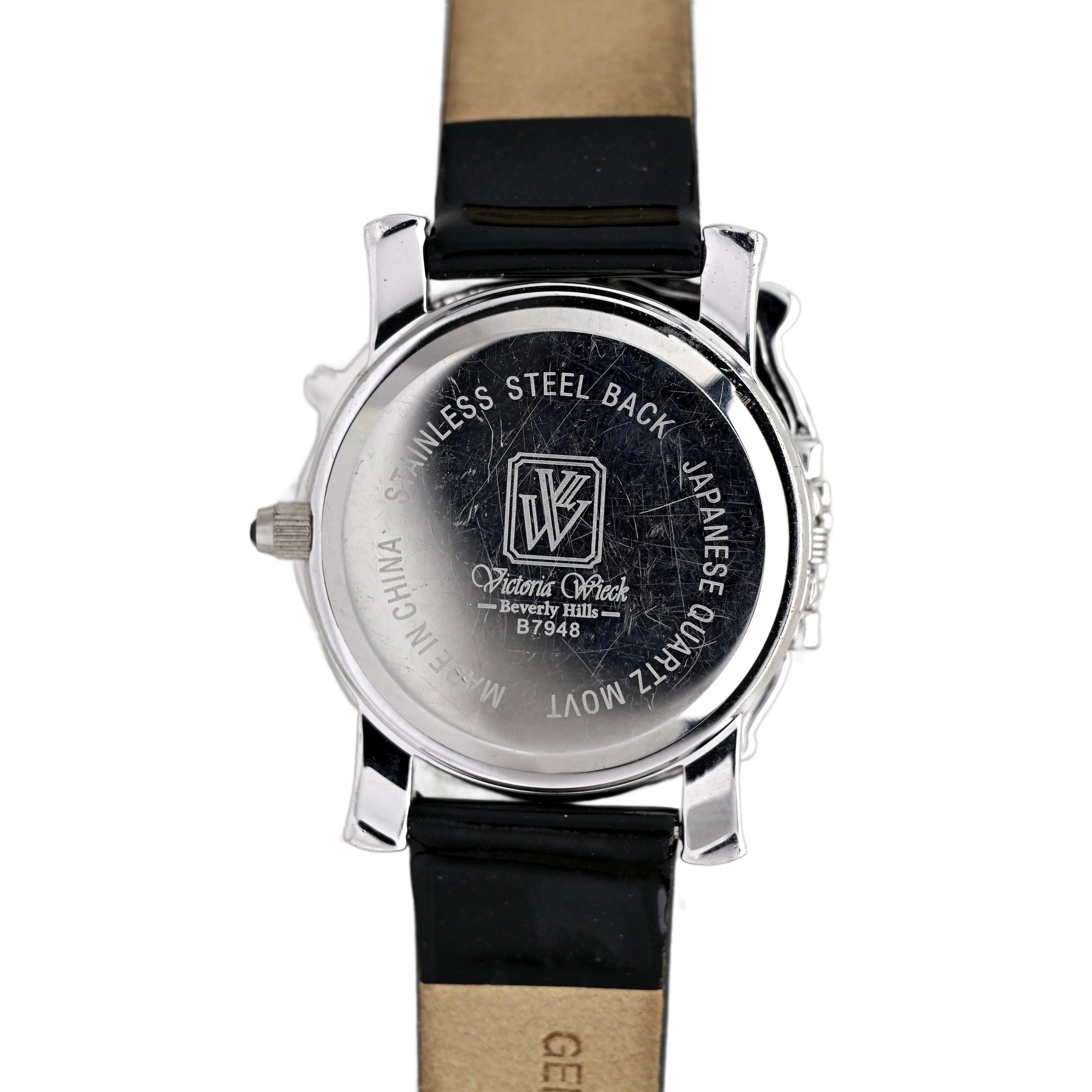?Victoria Wieck Crystal panda ? watch Victoria Wieck Crystal Panda Design Black Dial Bamboo  main image 4