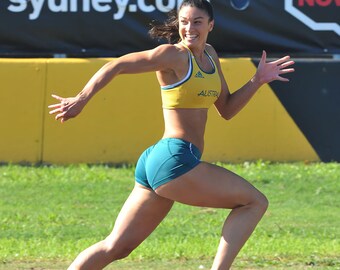 Michelle Jenneke "Full Sprint 2016" Print Various Sizes