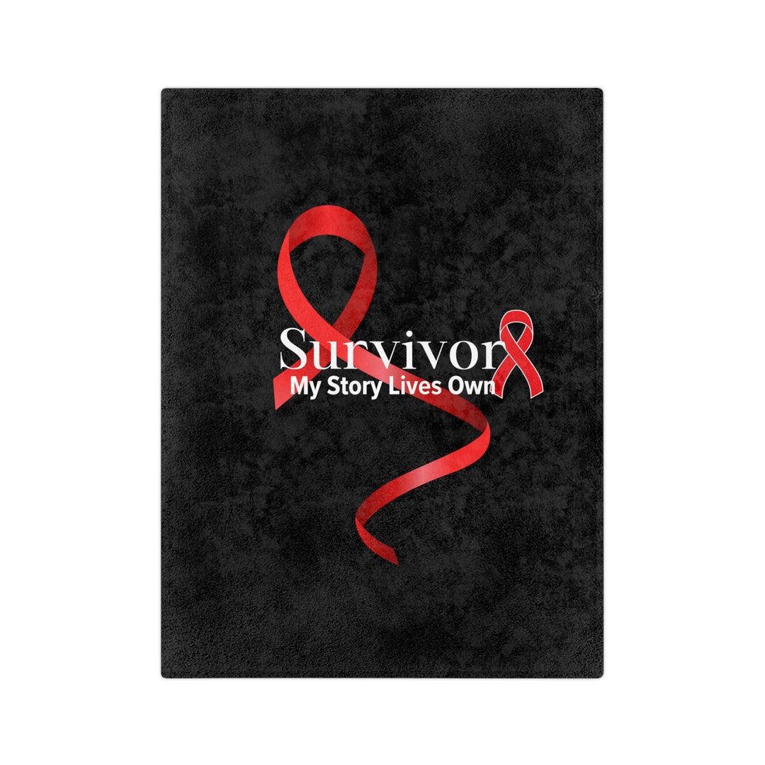 Blood Clot Survivor, Blood Clot Blanket, Clot Survivor Throw