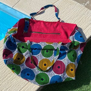 Sac de plage cabas xxl personnalisable image 4