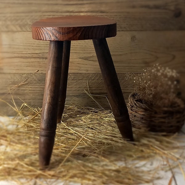 Milking stool, country, vintage