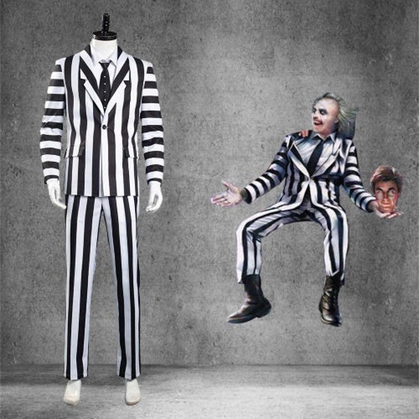 Beetlejuice Costume Etsy