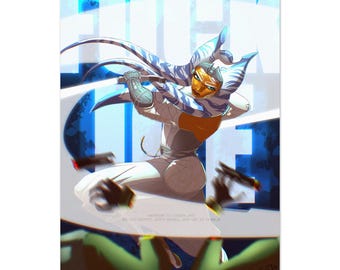 Que le den a Hielo Ahsoka Tano - Lámina artística