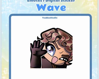 Gesto animado y pegatina digital de Anakin Skywalker: Star Wars Chibi (formato GIF)