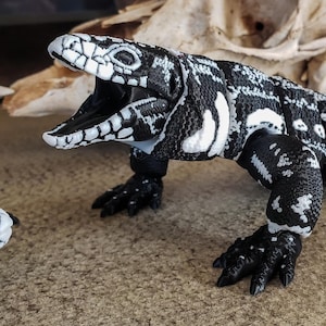 Realistic Articulated Tegu