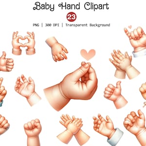 Clipart mano bambino carino, Clipart mano che si tiene, Png mano bambino, Png vivaio carino, Clipart neonato, Png baby shower unico