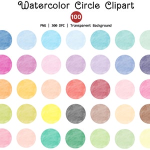 Clipart cerchio acquerello, Clipart cerchio unico PNG, Sfondo cerchio carino, Clipart rotondo, Clipart pianificatore PNG