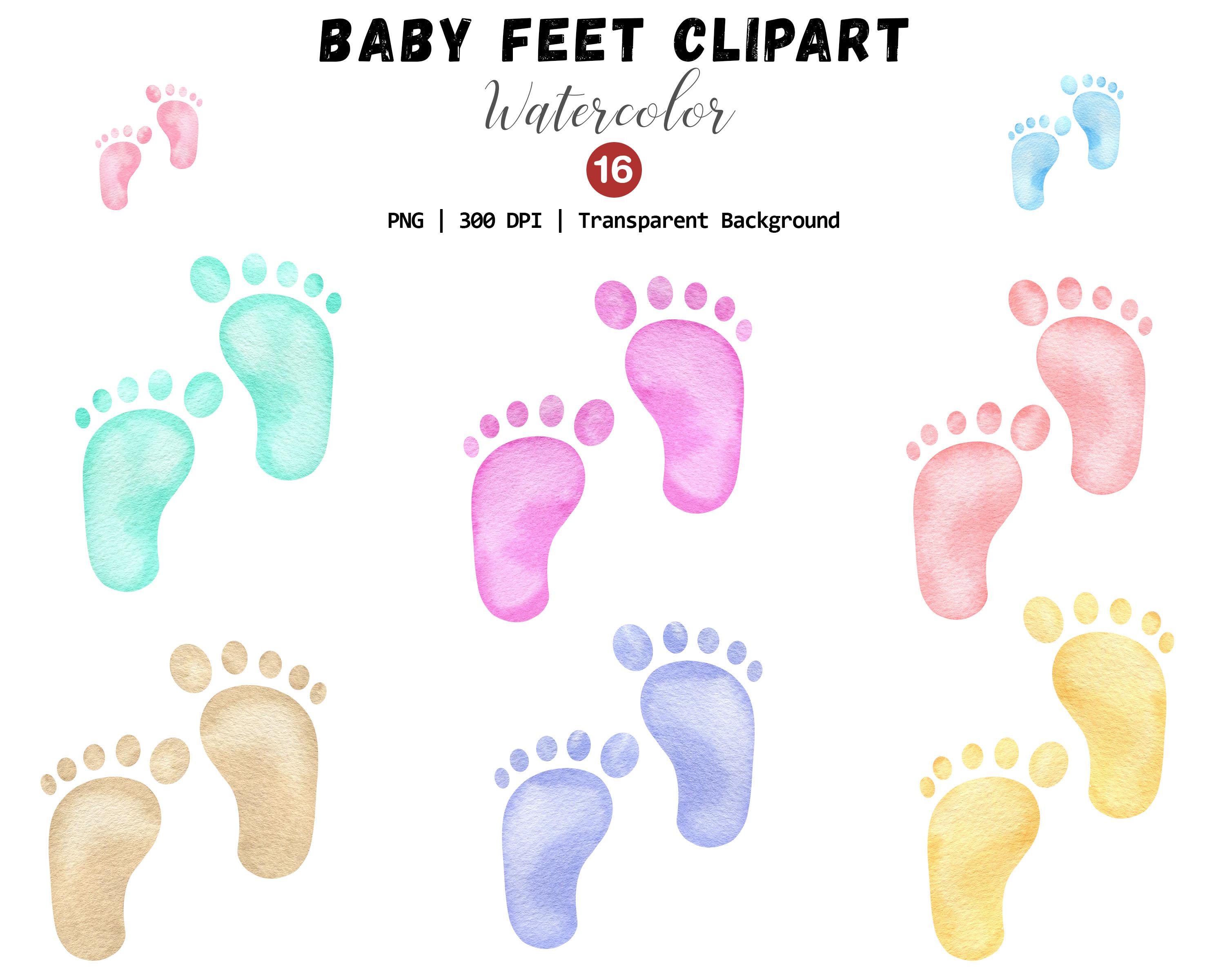 Baby Feet Clipart Png