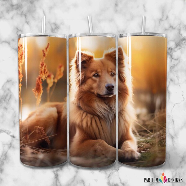 Beautiful Harzer Fuchs Tumbler Wrap | 20oz & 30oz Sublimation Printing | Straight and Tapered Graphic PNG Design | Digital Download