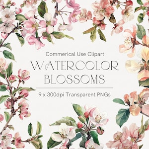 Aquarell Sakura Clipart, Kirschblüte Png, Frühlingsblumen, Hochzeit Clipart, Rosa Blüte Clipart, Sakura Blüte, Japanischer Clipart 277