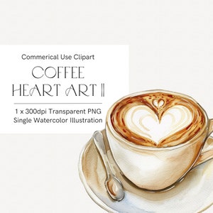 Imágenes prediseñadas de café de acuarela, arte latte, ilustración de espresso, taza de café PNG, amantes del café de uso comercial, taza de cafetería Clip Art 344