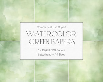 Páginas de diario basura verde, papel digital verde, fondo verde, papel de diario basura, página imprimible, kit de diario basura, papel de scrapbooking 11