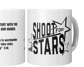 Coffee Mug Shoot For The Stars - Inspirational drinkware
