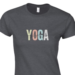 Women&#39;s Yoga My Lifestyle T-Shirt - Yoga Shirt Active Woman - Yoga Gift - Meditation and Fitness Tee - Zen Casual and Colorful Gift For Her