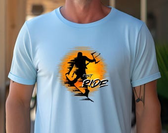 Kitesurfing T-Shirt – Just Ride Kiteboarder Tee