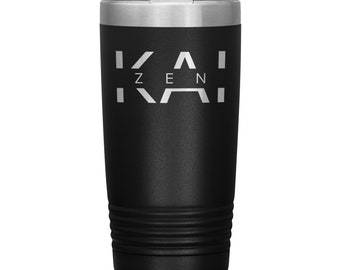 Kaizen Tumbler, Insulated Coffee Travel Mug, Positive Mindset Gift