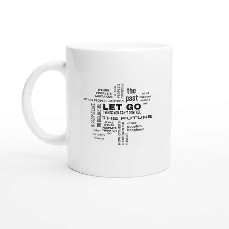 Focus Mindset Coffee Mug, Inspirational Gift image 3