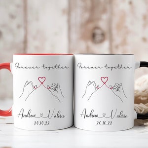 Tazas de café con foto personalizada, regalo de café con imagen  personalizada, taza de 11 onzas para parejas y familias